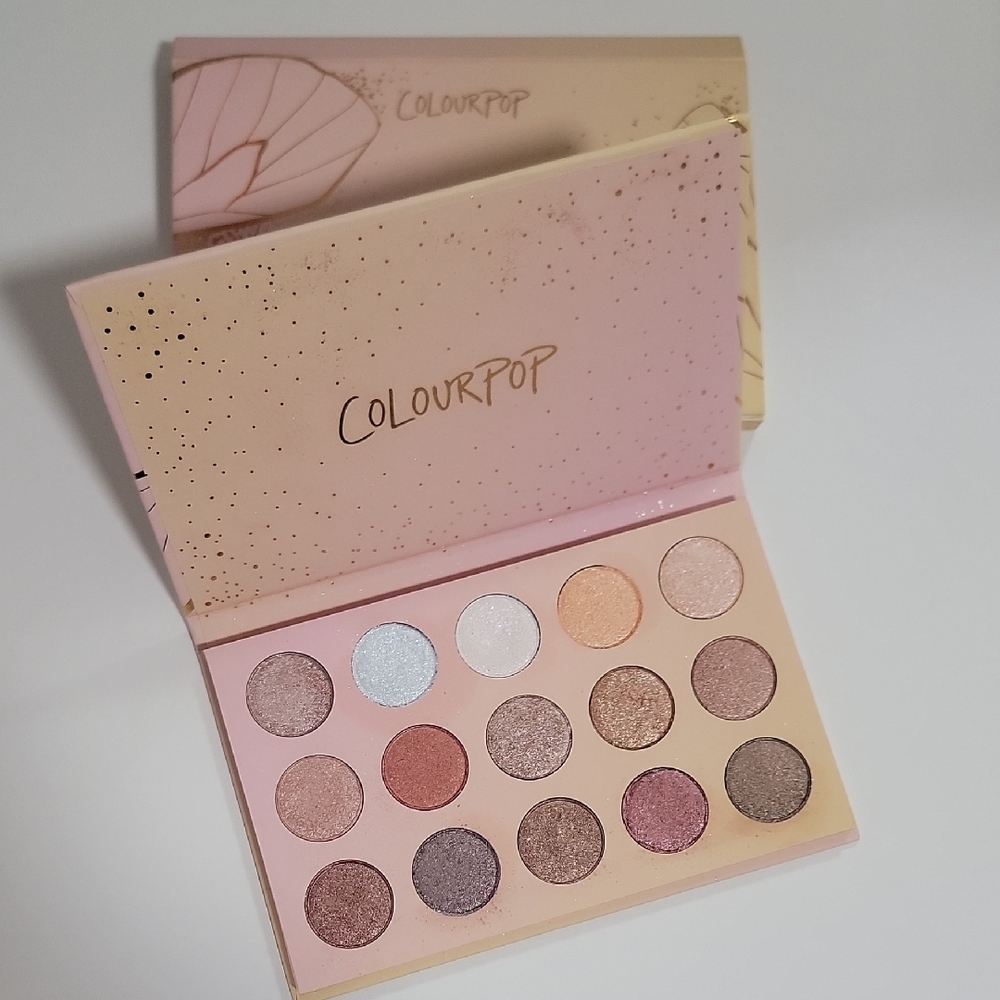 Like New Limited Edition ColourPop Golden State of Mind Shadow Palette 15 Shades - Picture 3 of 7